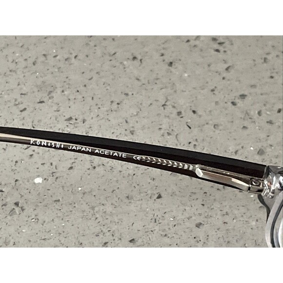 KONISHI C50 Brown 51-18-140 Rectangle Eyeglass Frames ONLY Japan Flex Hinges